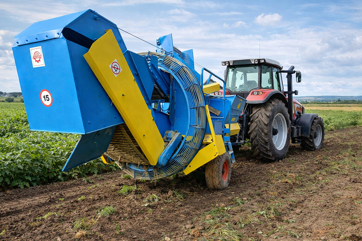 Kombajn do ziemniaków "Anna"