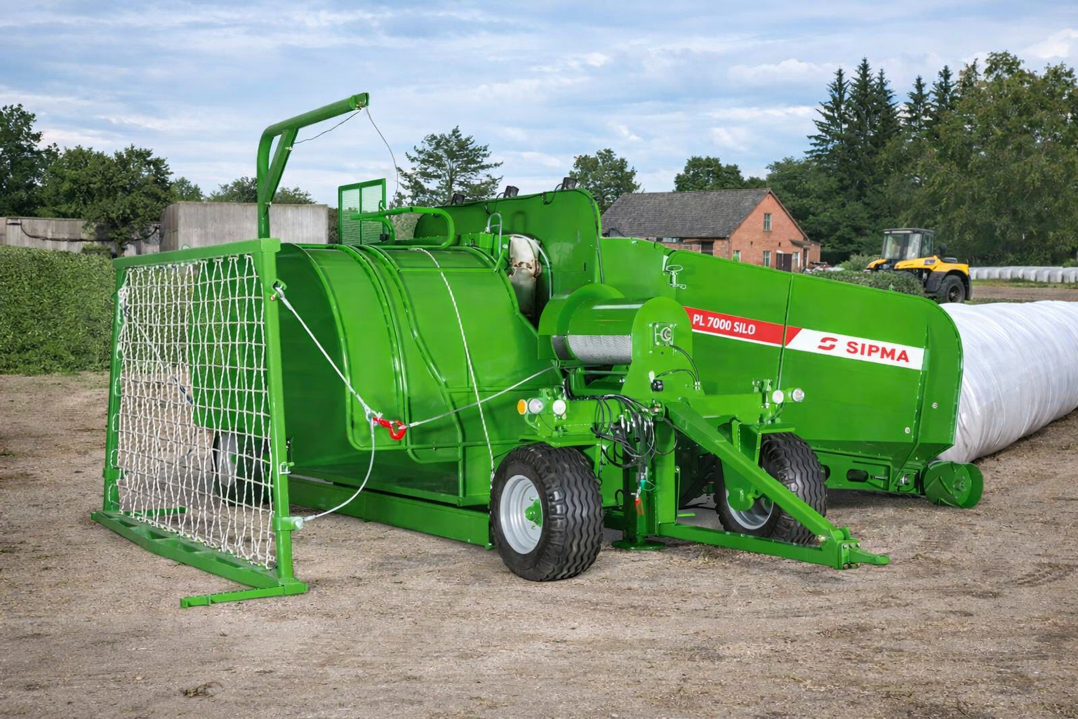 Rąkawiarka do zakiszenia zielonek