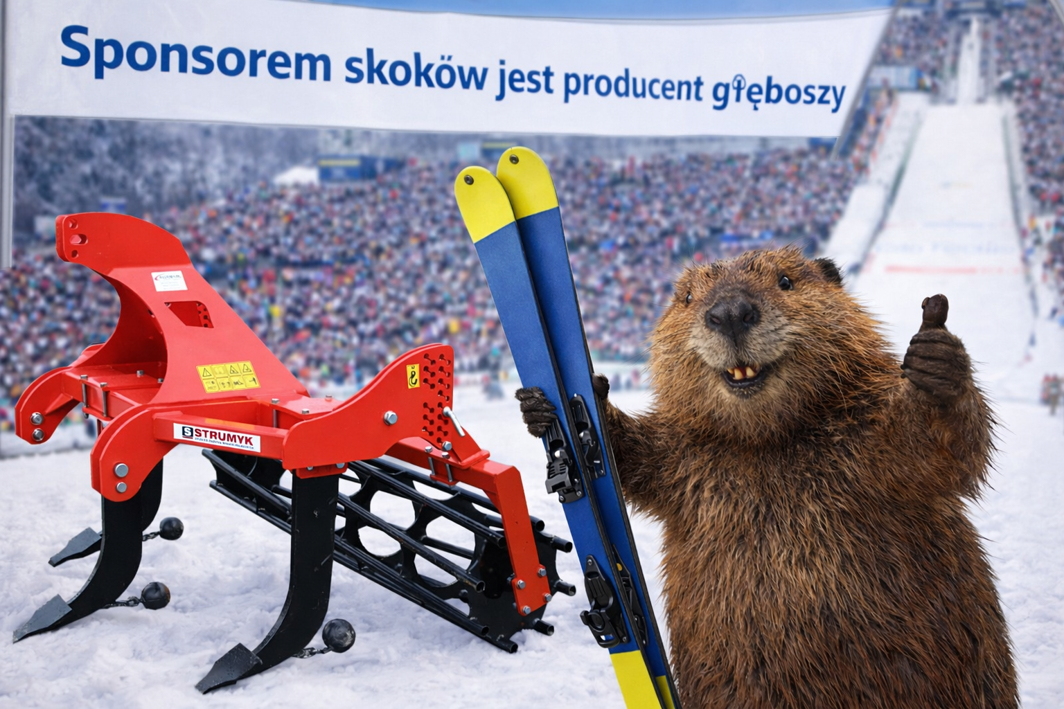 Głębosz na skoczni