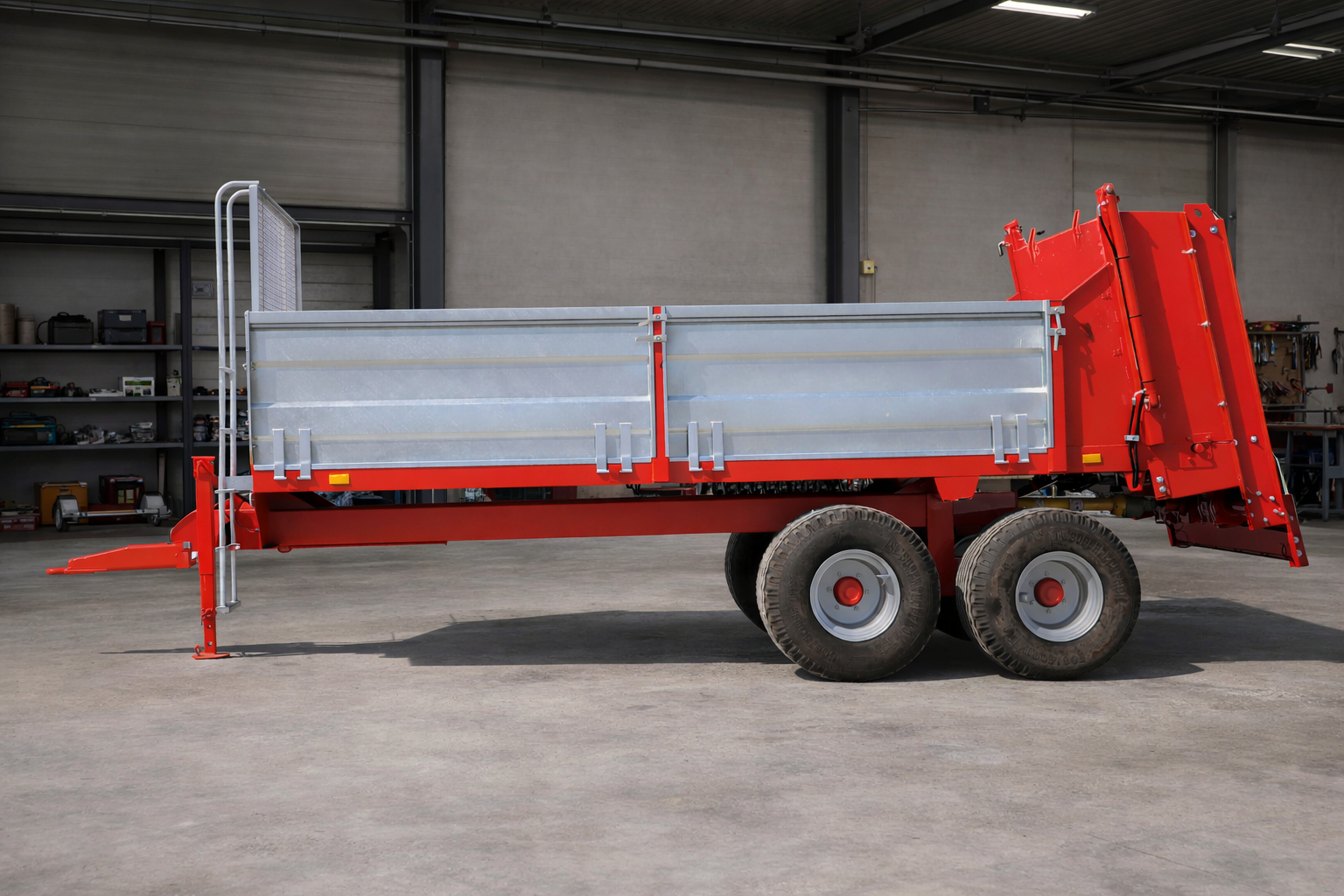 Rozrzutnik obornika dla tych dużych