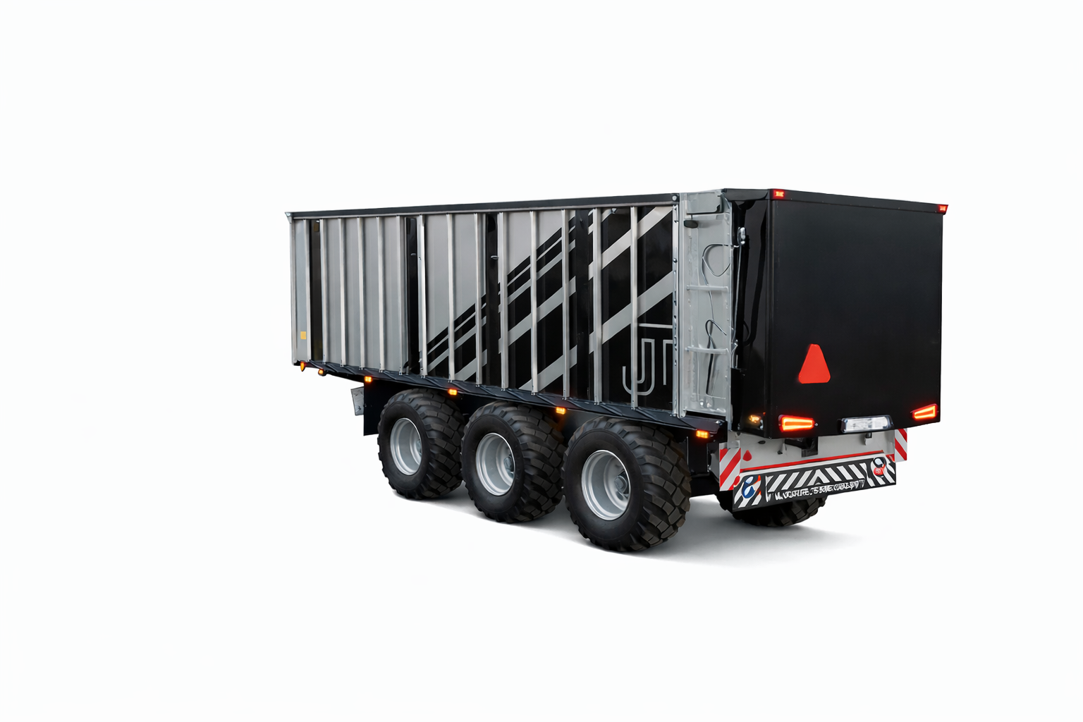 Przyczepa objętościowa typu tridem