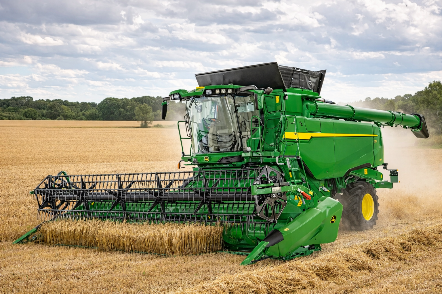 Kombajn zbożowy John Deere T500