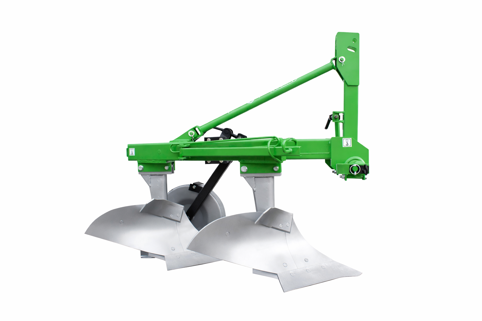 Pług zagonowy dwuskibowy