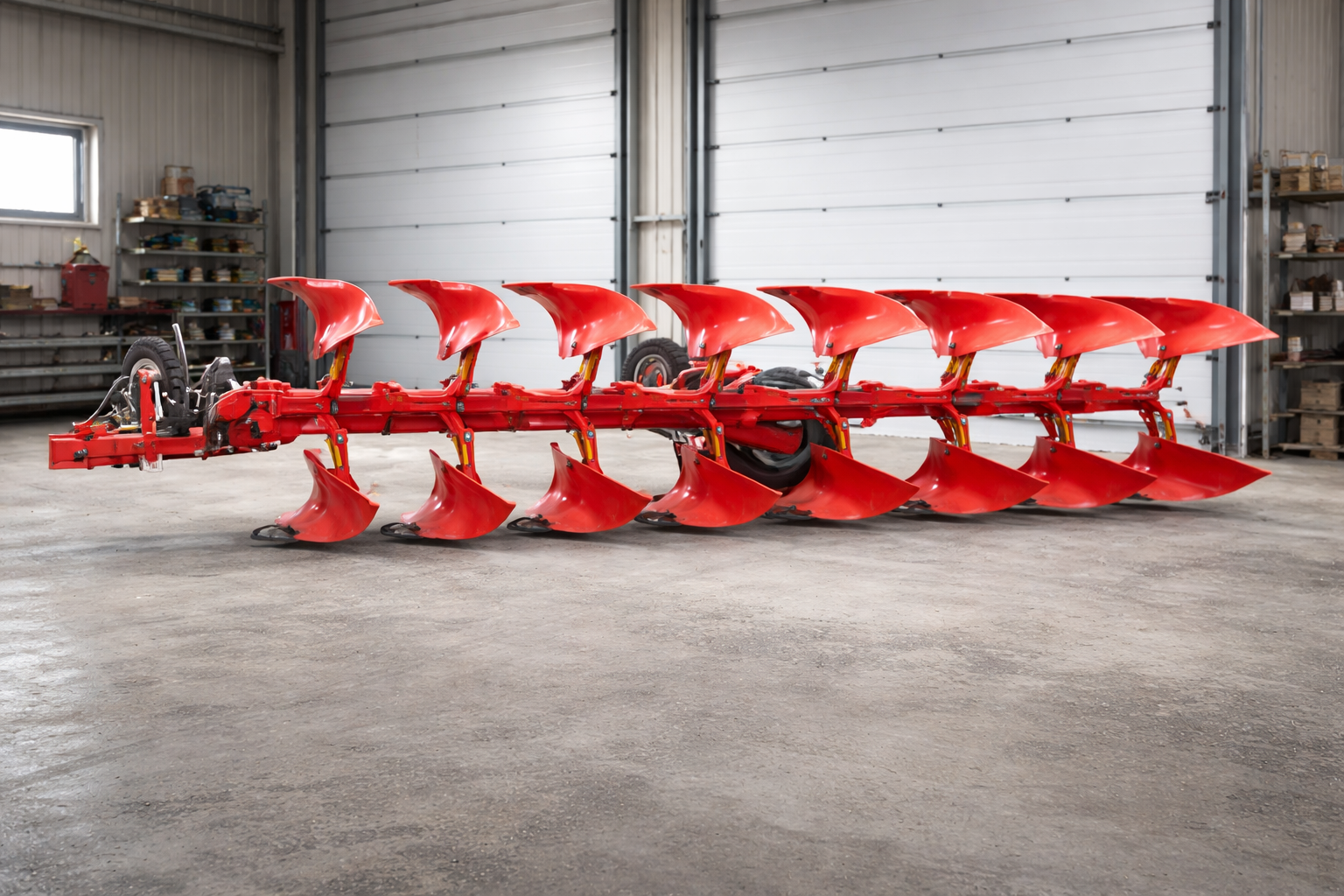 Pługi obracalne półzawieszane